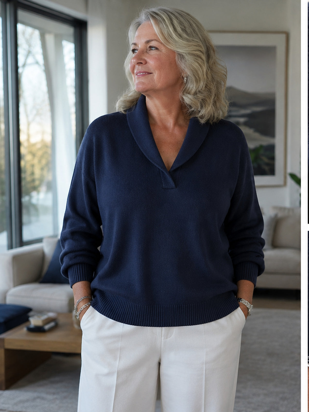 Antonine™ | V-Neck Sweater