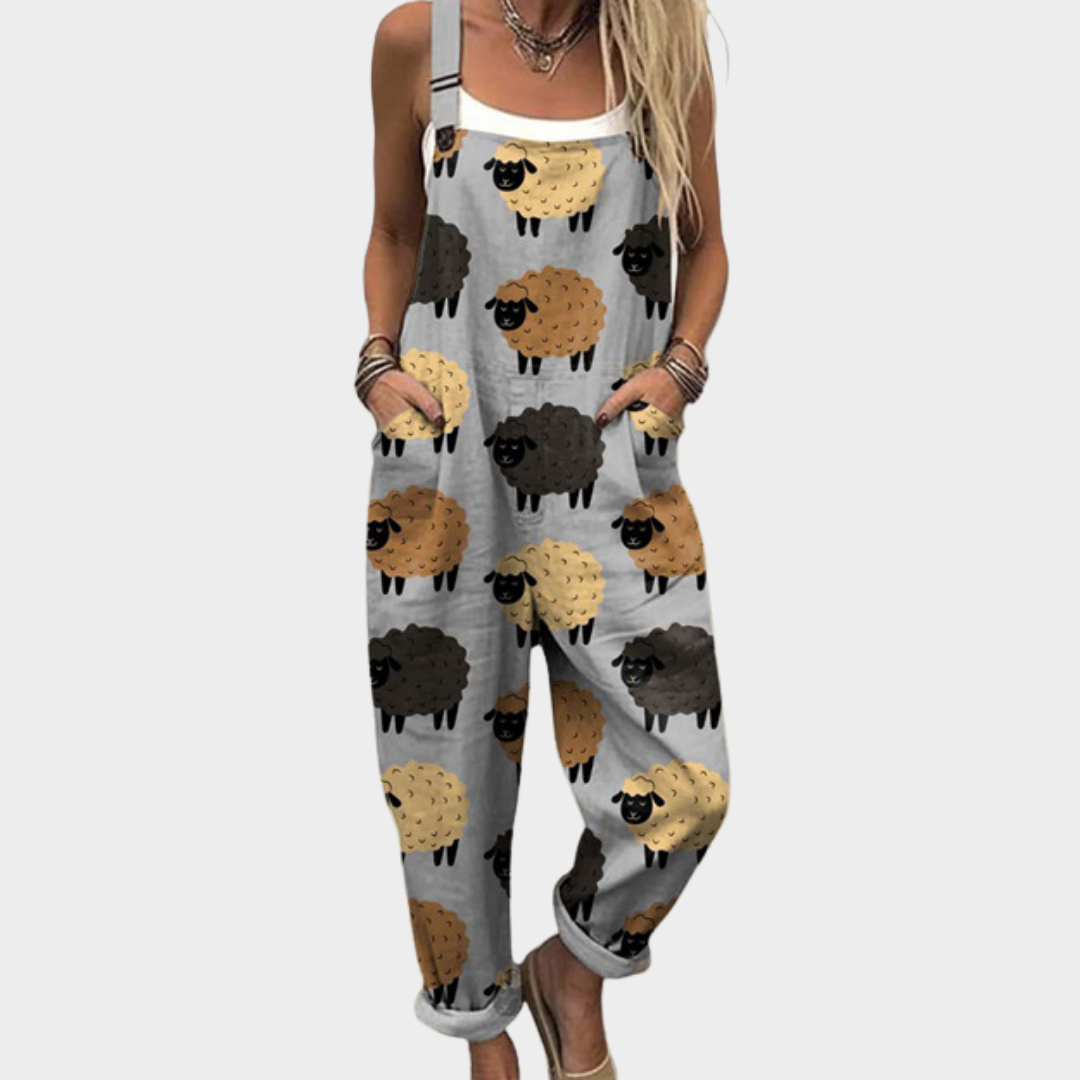 Amélie™ Comfortable Printed Overall