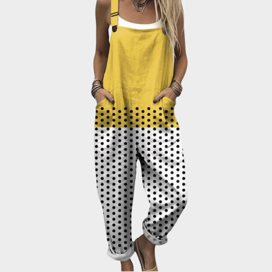 Sophie™ Comfortable Printed Overalls
