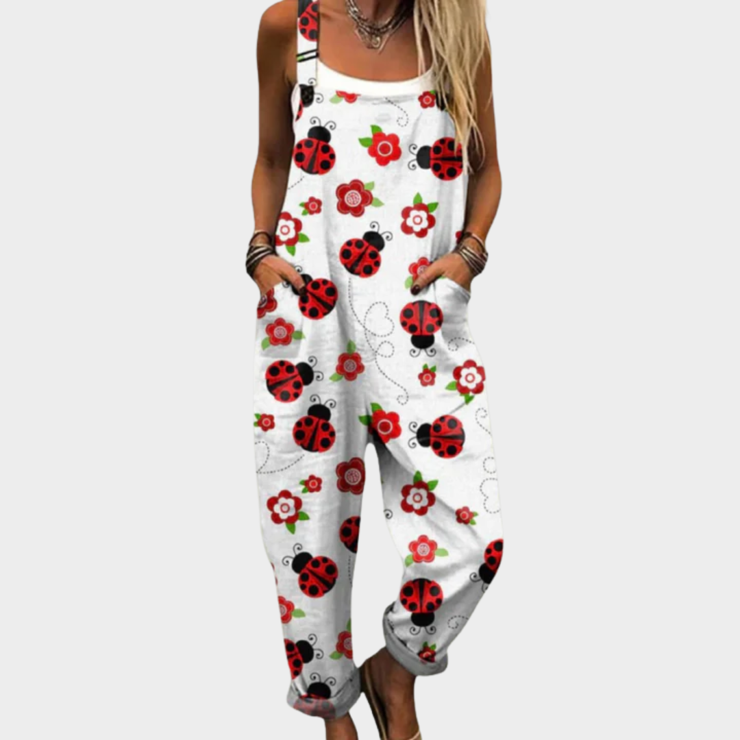 Amélie™ Comfortable Printed Overalls
