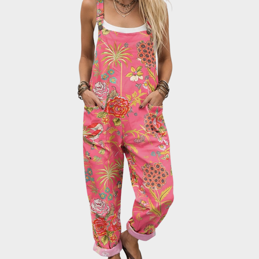 Sophie™ Comfortable Printed Overalls
