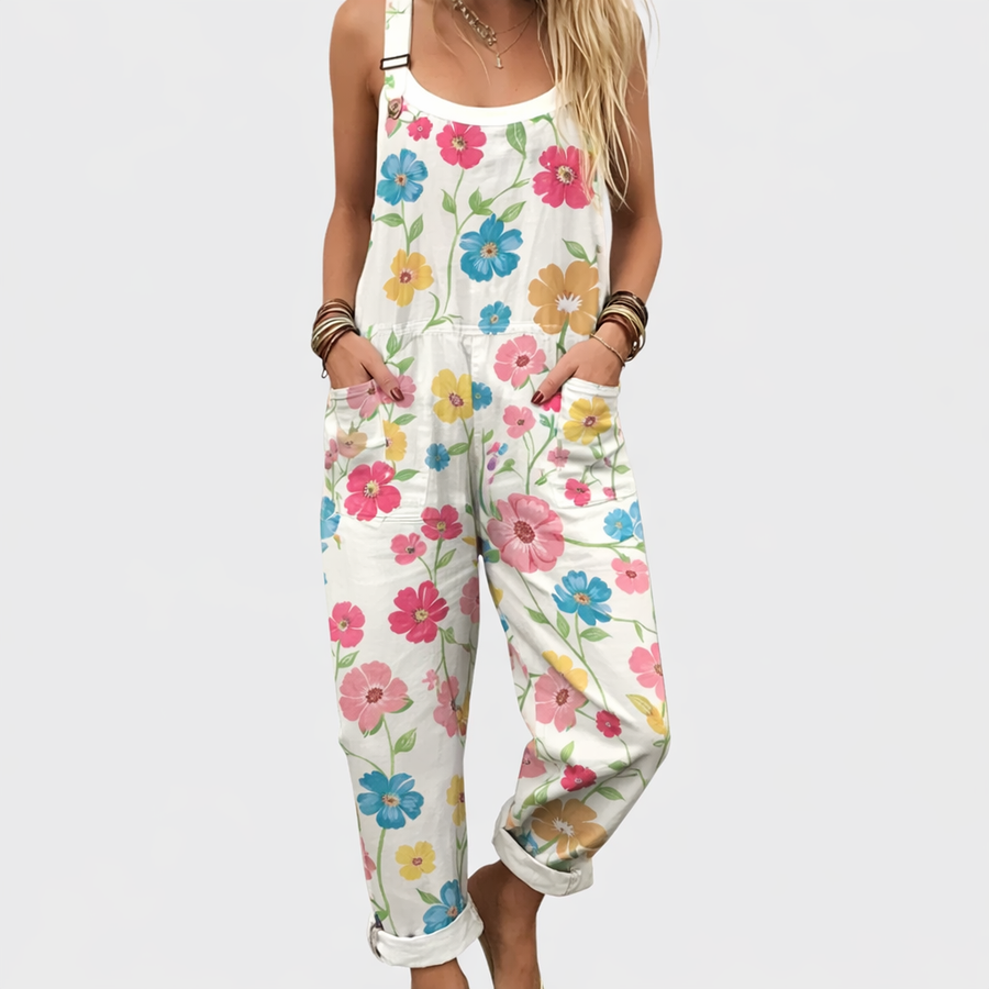 Amélie™ Comfortable Printed Overalls