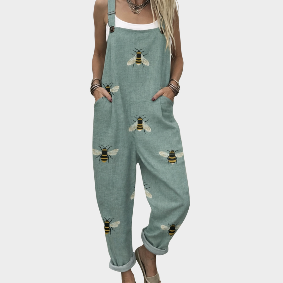 Sophie™ Comfortable Printed Overalls