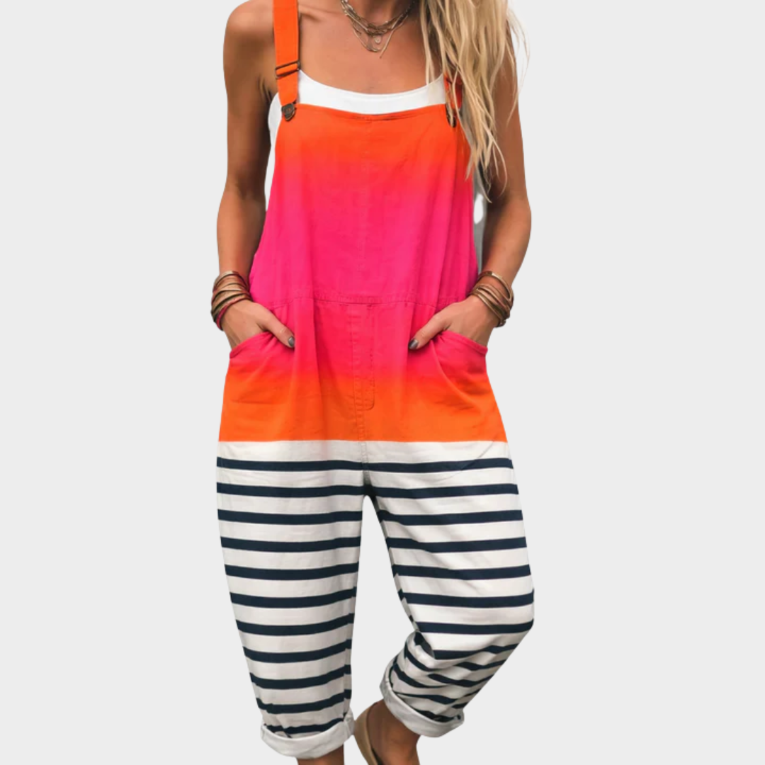 Amélie™ Comfortable Printed Overalls
