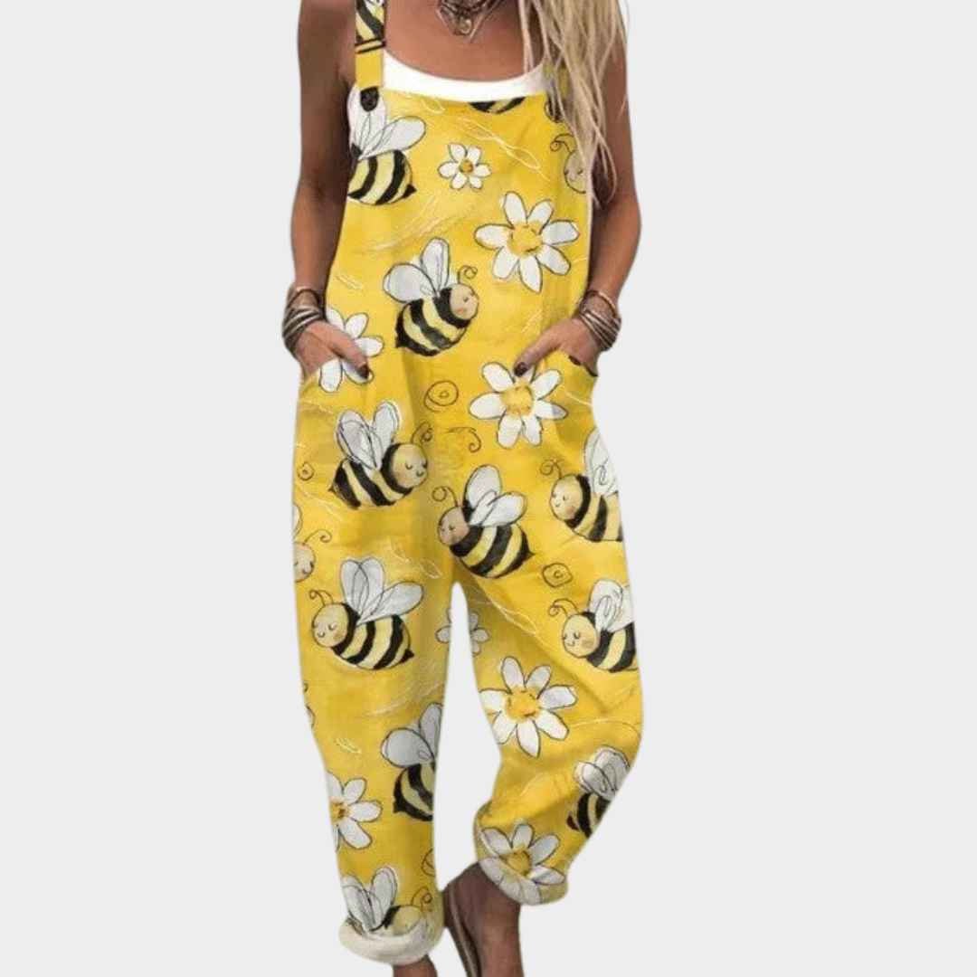 Amélie™ Comfortable Printed Overalls
